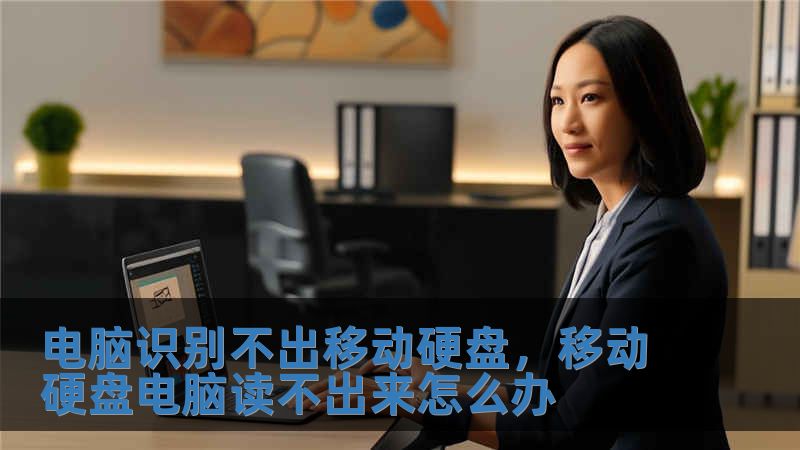 电脑识别不出移动硬盘，移动硬盘电脑读不出来怎么办