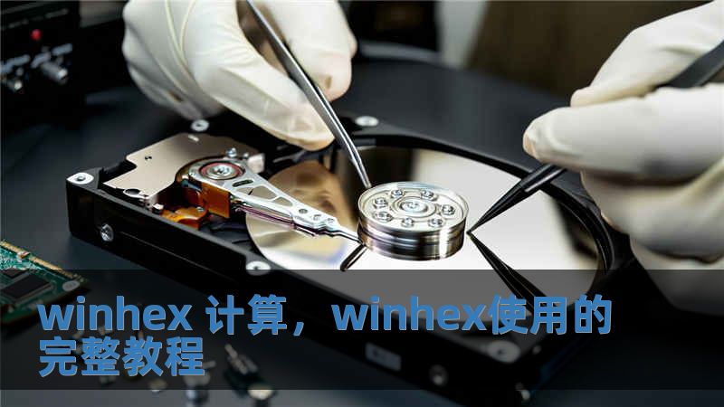 winhex 计算，winhex使用的完整教程