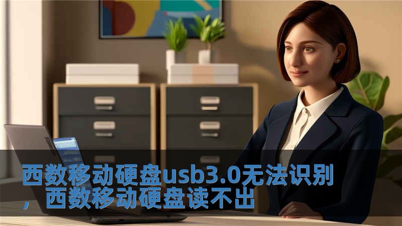西数移动硬盘usb3.0无法识别，西数移动硬盘读不出
