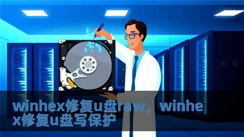 winhex修复u盘raw，winhex修复u盘写保护