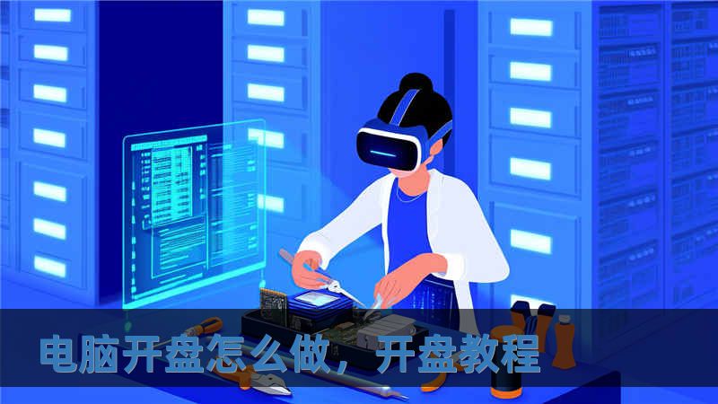 电脑开盘怎么做，开盘教程