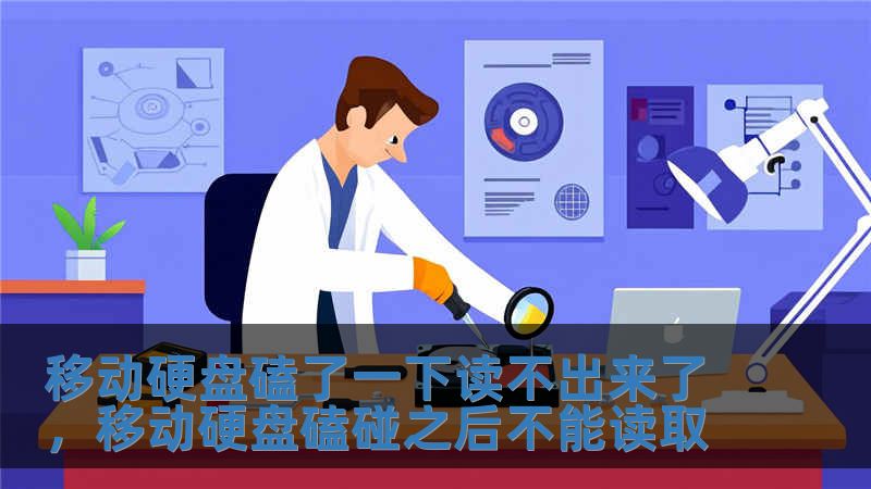 移动硬盘磕了一下读不出来了，移动硬盘磕碰之后不能读取