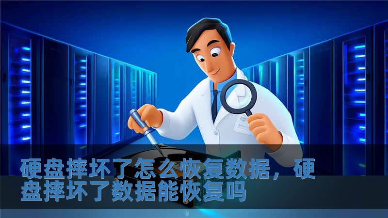 硬盘摔坏了怎么恢复数据，硬盘摔坏了数据能恢复吗