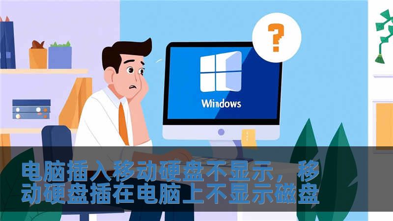 电脑插入移动硬盘不显示，移动硬盘插在电脑上不显示磁盘