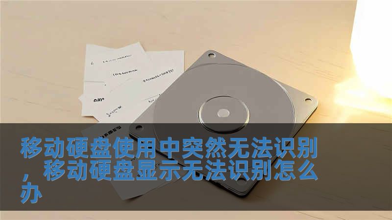 移动硬盘使用中突然无法识别，移动硬盘显示无法识别怎么办
