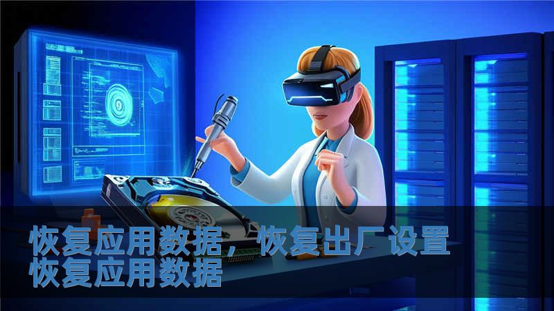 恢复应用数据，恢复出厂设置恢复应用数据