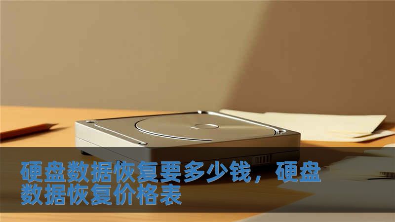 硬盘数据恢复要多少钱，硬盘数据恢复价格表