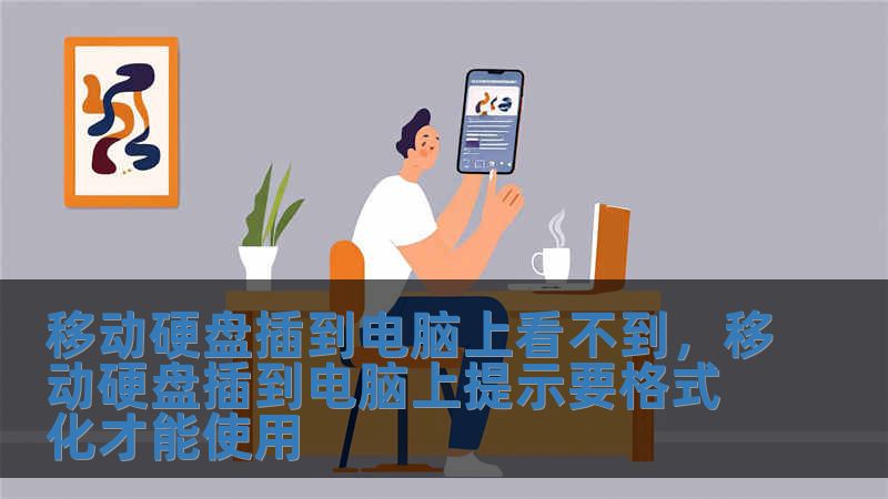 移动硬盘插到电脑上看不到，移动硬盘插到电脑上提示要格式化才能使用