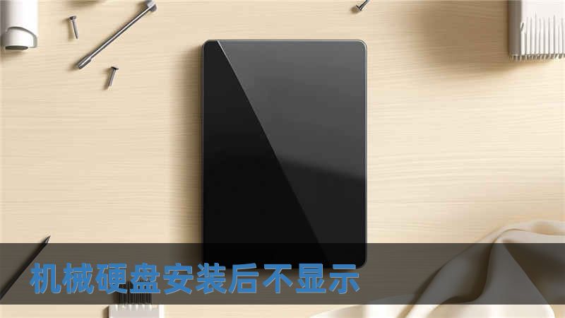 机械硬盘安装后不显示