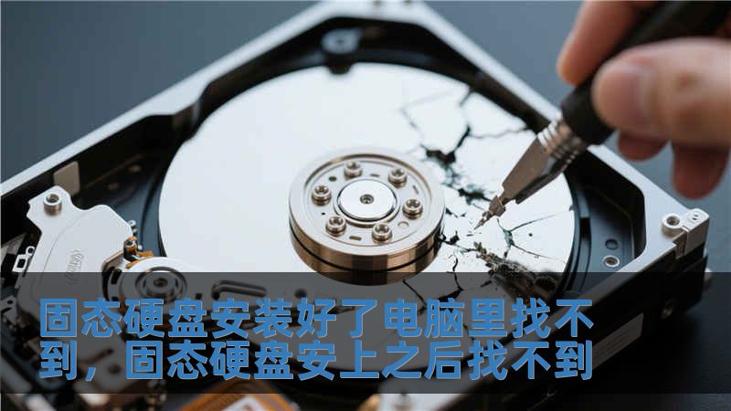 固态硬盘安装好了电脑里找不到，固态硬盘安上之后找不到