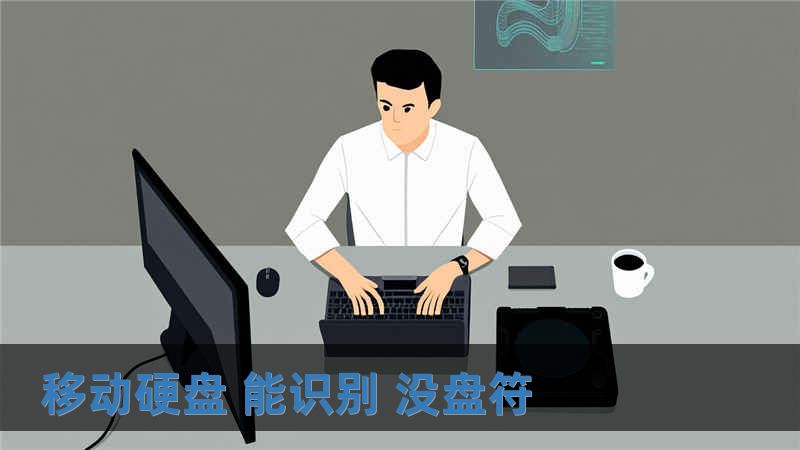 移动硬盘 能识别 没盘符