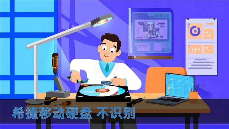 希捷移动硬盘 不识别