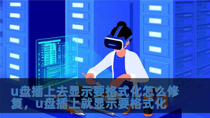 u盘插上去显示要格式化怎么修复，u盘插上就显示要格式化