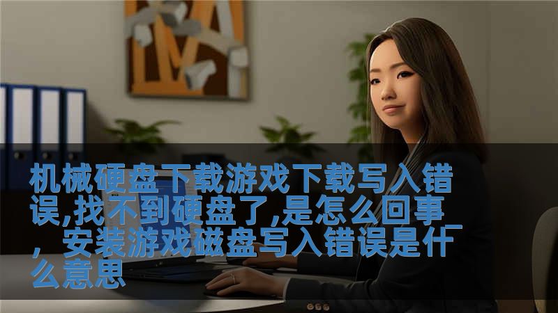 机械硬盘下载游戏下载写入错误,找不到硬盘了,是怎么回事_，安装游戏磁盘写入错误是什么意思