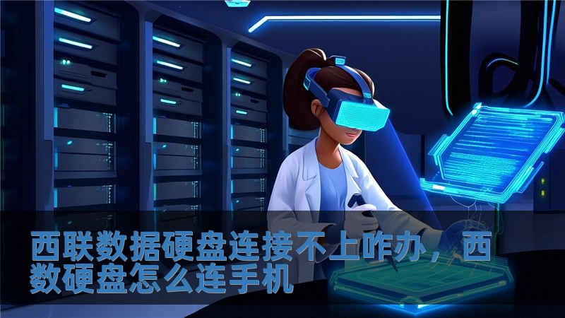 西联数据硬盘连接不上咋办，西数硬盘怎么连手机