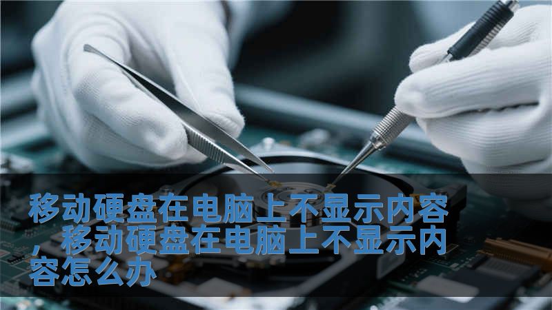 移动硬盘在电脑上不显示内容，移动硬盘在电脑上不显示内容怎么办