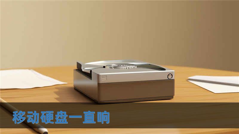 移动硬盘一直响