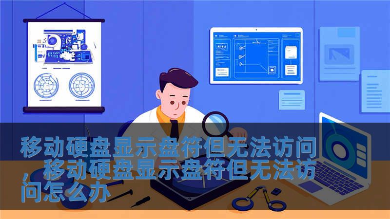 移动硬盘显示盘符但无法访问，移动硬盘显示盘符但无法访问怎么办