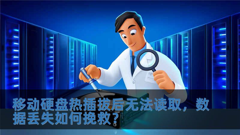 移动硬盘热插拔后无法读取，数据丢失如何挽救？