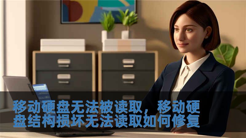 移动硬盘无法被读取，移动硬盘结构损坏无法读取如何修复