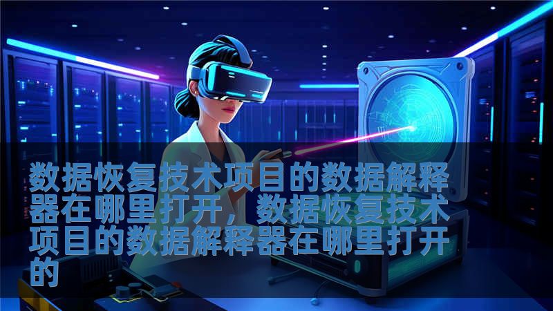 数据恢复技术项目的数据解释器在哪里打开，数据恢复技术项目的数据解释器在哪里打开的