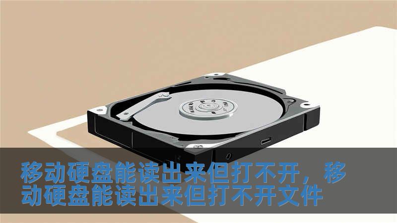 移动硬盘能读出来但打不开，移动硬盘能读出来但打不开文件