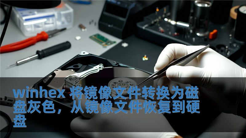 winhex 将镜像文件转换为磁盘灰色，从镜像文件恢复到硬盘