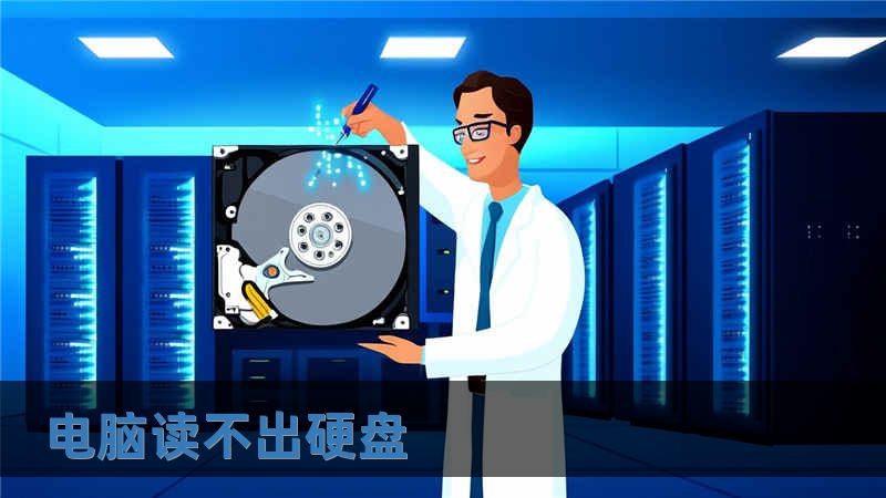 电脑读不出硬盘