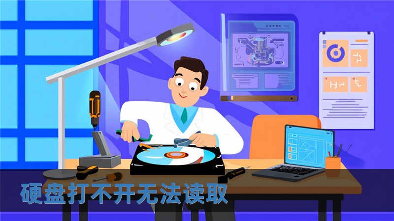 硬盘打不开无法读取