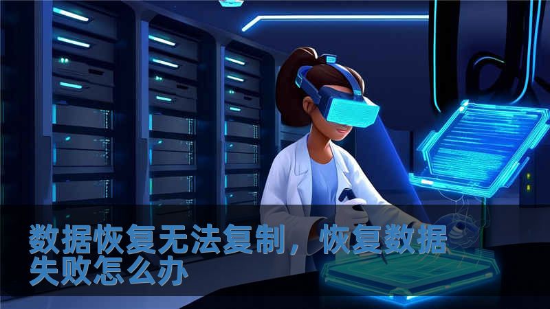 数据恢复无法复制，恢复数据失败怎么办