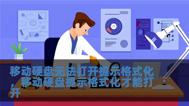 移动硬盘无法打开提示格式化，移动硬盘提示格式化才能打开