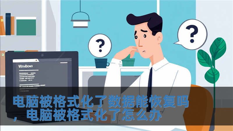 电脑被格式化了数据能恢复吗，电脑被格式化了怎么办
