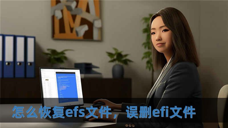 怎么恢复efs文件，误删efi文件