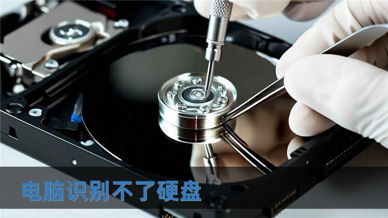 电脑识别不了硬盘