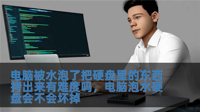 电脑被水泡了把硬盘里的东西拷出来有难度吗，电脑泡水硬盘会不会坏掉