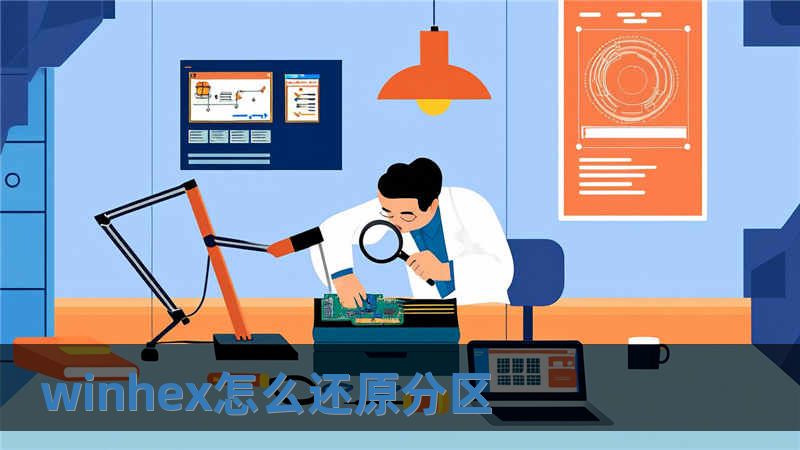 winhex怎么还原分区