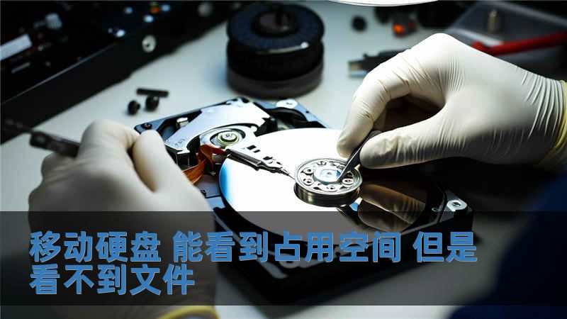 移动硬盘 能看到占用空间 但是看不到文件