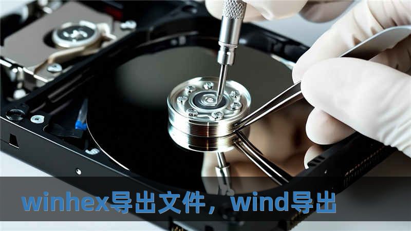 winhex导出文件，wind导出