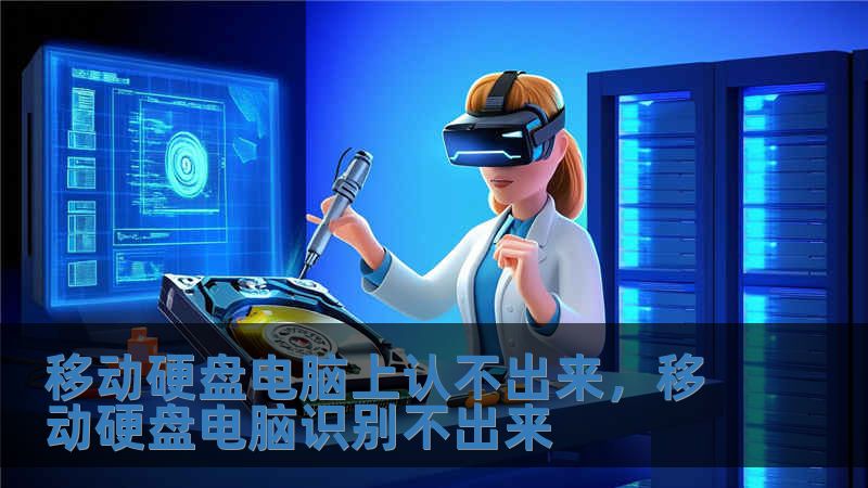 移动硬盘电脑上认不出来，移动硬盘电脑识别不出来