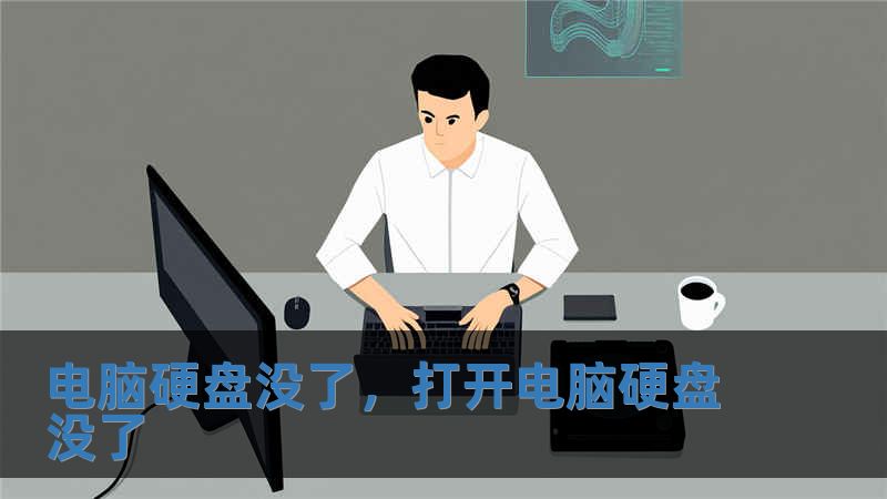 电脑硬盘没了，打开电脑硬盘没了