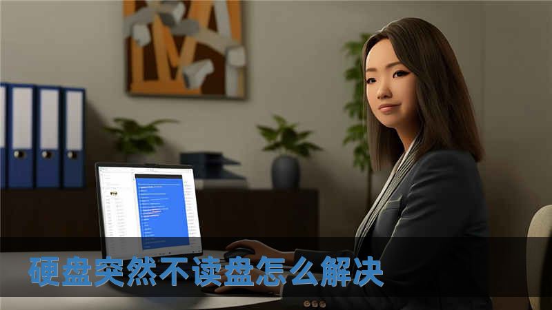 硬盘突然不读盘怎么解决