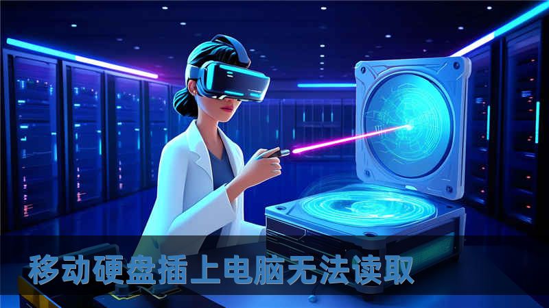 移动硬盘插上电脑无法读取