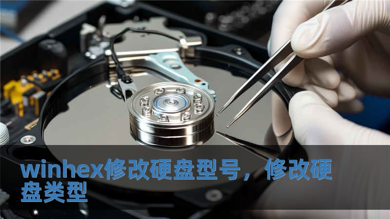 winhex修改硬盘型号，修改硬盘类型