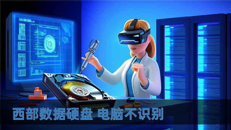西部数据硬盘 电脑不识别