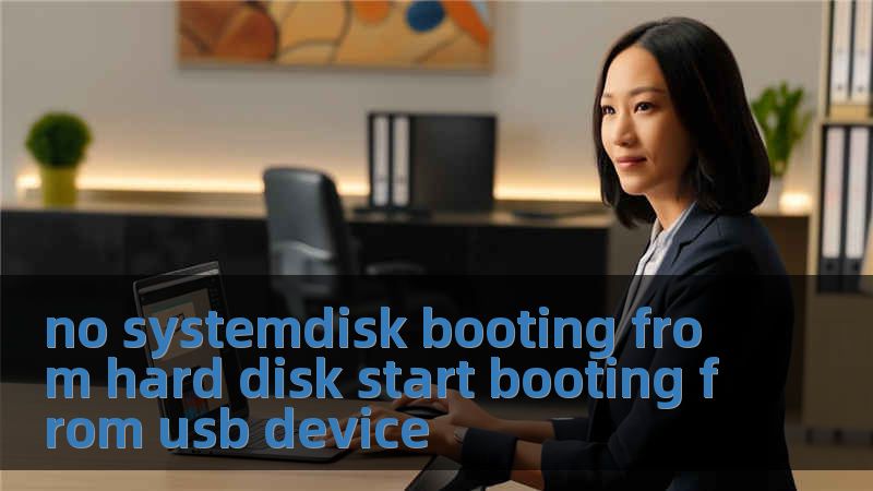 no systemdisk booting from hard disk start booting from usb device
