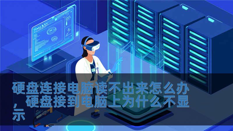 硬盘连接电脑读不出来怎么办，硬盘接到电脑上为什么不显示