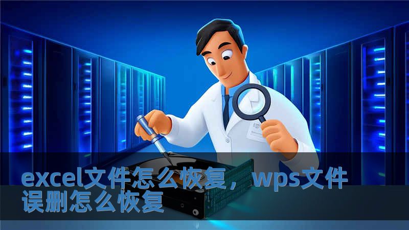 excel文件怎么恢复，wps文件误删怎么恢复