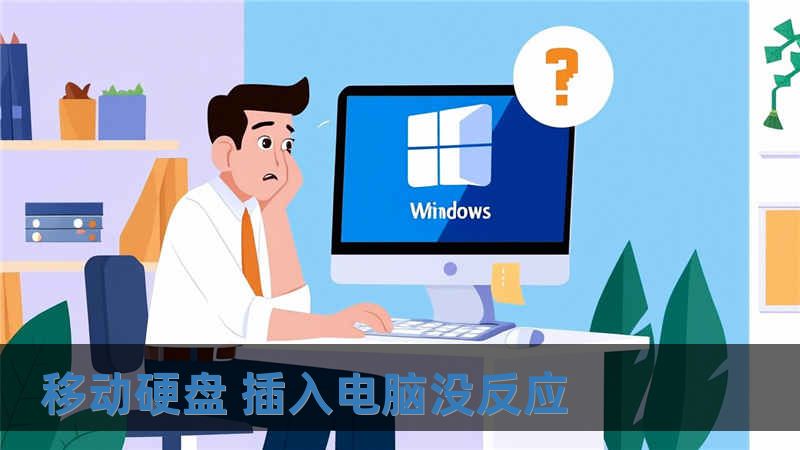 移动硬盘 插入电脑没反应