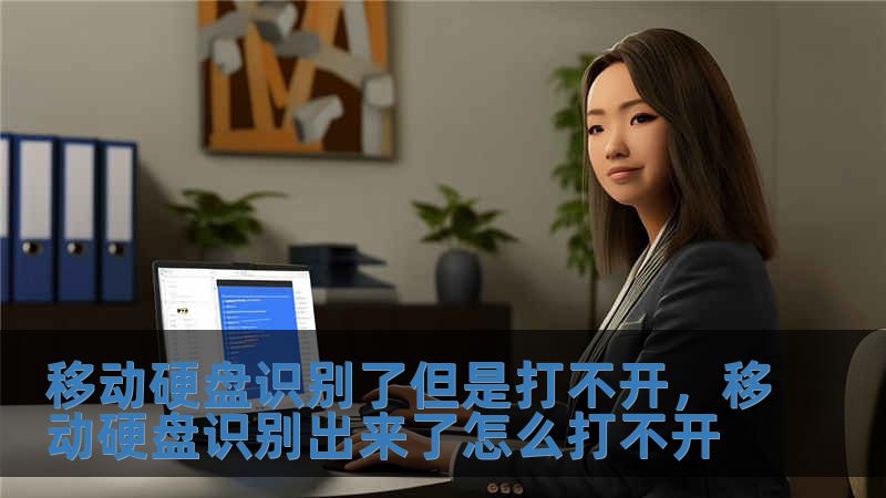 移动硬盘识别了但是打不开，移动硬盘识别出来了怎么打不开