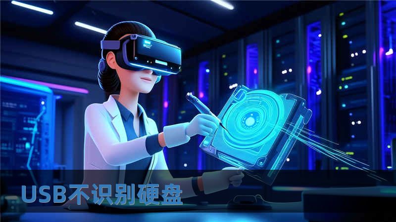 USB不识别硬盘